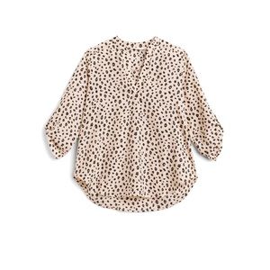 Leopard print blouse